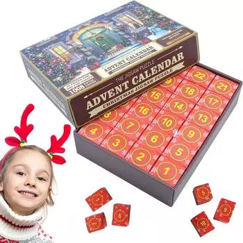 Рождественский стиль Пазл Интерактивные Игрушки Коллекция Ценности Сувениры Для Вечеринок