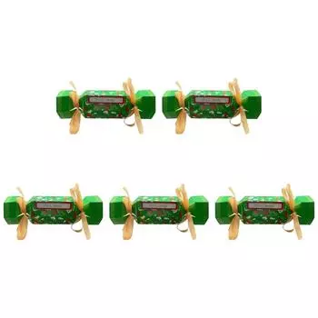 Рождественский сюрприз, денежный мешок, самодельные подарки на вечеринку, копилка для денег (зеленый)