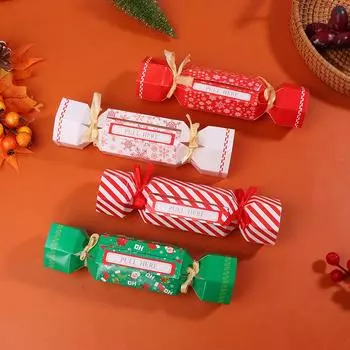 Рождественский сюрприз-кошелек для денег, рождественские держатели для денег, копилка с выдвижной рождественской открыткой и сумками A4