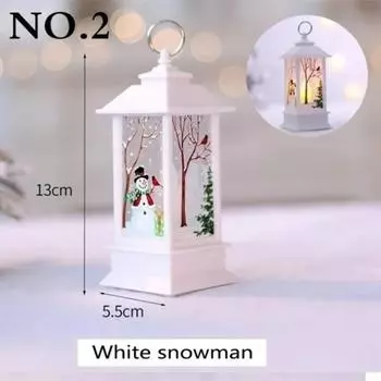 Рождественский световой домик Веселые рождественские украшения для дома Рождественские подарки Рождественские украшения Новый год 2024 Decoracion Navidea no.2