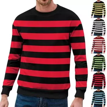 Рождественский свитер с длинным рукавом с 3D принтом, креативная пара, осенне-зимнее пальто с круглым вырезом для вечеринки XL жёлтый