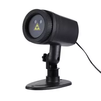 Рождественский уличный проектор с функцией таймера и пультом дистанционного управления для новогоднего украшения