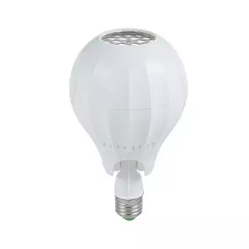 Рождественский узор, проектор, лампа E27 RGB, голосовое управление, вращение на 360 градусов для барной сцены белый