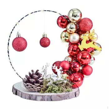 Рождественский венок, украшение, декор, сувениры для вечеринок, праздничное украшение для фестивалей, дом Style B