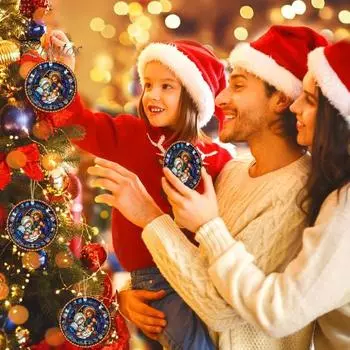 Рождественский вертеп, 2D акриловый вертеп, подвесное украшение, религиозное рождественское украшение для декора дерева, христианский подарок, набивка для чулок A