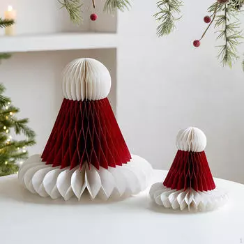 Рождественское центральное бумажное украшение для праздничных собраний 23cm Snowflake