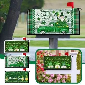 Рождественское и зимнее украшение для почтового ящика подойдет для семей, дворов и садов. One Size