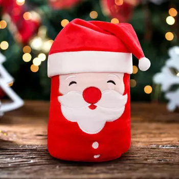 Рождественское одеяло с кондиционером, дышащее, уютное, универсальное, декоративное, плед-кровать Santa Claus