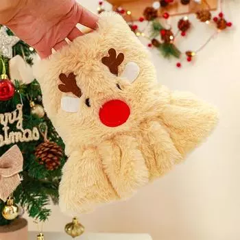 Рождественское платье для собак, платье принцессы для домашних животных, пушистое зимнее утолщенное теплое рождественское платье, комбинезон для маленьких и средних собак XS жёлтый