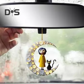 Рождественское украшение Coraline, акриловые елочные украшения, памятный подарок для поклонников и любителей A