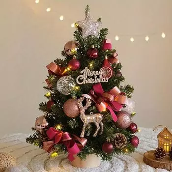 Рождественское украшение Горячая распродажа за границу Рождественская елка креативный домашний настольный рождественский сценический макет ins стиль декоративные украшения 60cm/ 24 inch