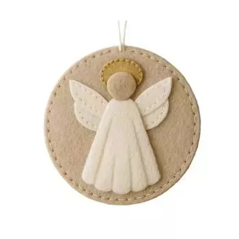 Рождественское украшение из фетра «Рождество Христово», религиозное украшение для подвешивания на рождественскую елку, ручная работа, христианская рождественская сцена, поделки для праздничного домашнего декора B