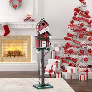 Рождественское украшение Креативный практичный фотофон Реквизит для дворового фестиваля 16cmx14cmx70cm