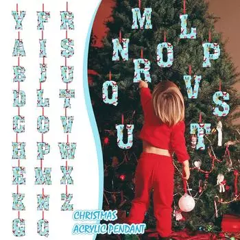 Рождественское украшение Подвеска Рождественская елка Бирка Тематическая вечеринка Поделки Орнамент One Size