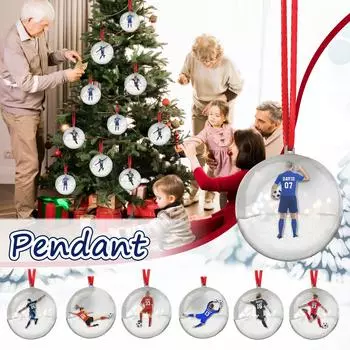 Рождественское украшение Подвеска Рождественская елка Бирка Тематическая вечеринка Поделки Орнамент One Size