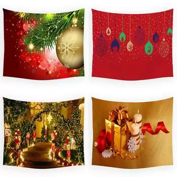 Рождественское украшение в виде буквы, гобелен для дома, красивая спальня, гостиная, фоновое украшение, гобелен 100x75cm