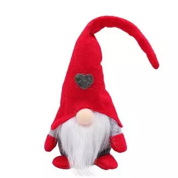 Рождество Рудольф Лес Старик Любовь Стоящая Кукла Безликая Кукла Украшение One Size