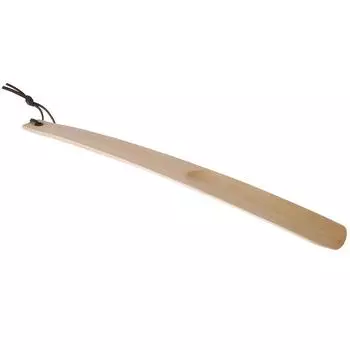 Рожки для обуви с длинной ручкой 38 см, унисекс, деревянный рожок в форме ложки, гибкий рожок для обуви