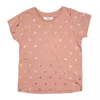 Розовая футболка с пайетками для девочек DEELUXE 74 10 ans розовый