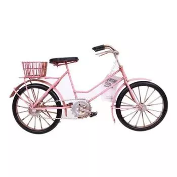 Розовая модель велосипеда ручной работы
