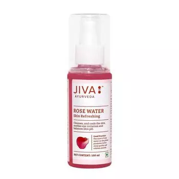 Розовая вода (100 мл), Rose Water, Jiva 6.875