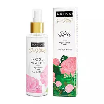 Розовая вода (200 мл), Rose Water, Kapiva