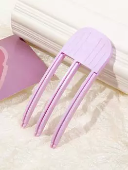 Розовая заколка-краб, Идеальное решение для густых, объемных волос и высокого черепа с минимальными усилиями, Универсальная заколка для всех типов волос