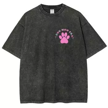 Розовая женская футболка с принтом букв, свободная, большого размера, модная, с коротким рукавом, в американском ретро-стиле, простой повседневный топ S