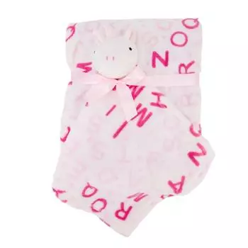 Розово-белая коробка игрушек для детей TOM & KIDDY