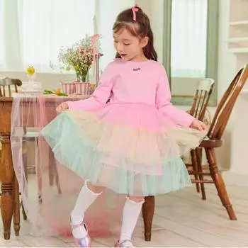 Розовое балетное платье Lilypulri Pink/150