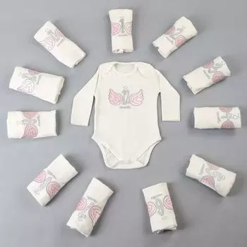 Розовое боди для девочек 12 месяцев Special