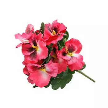 Розовое цветочное украшение, элегантное для внутреннего или наружного применения, долговечное и долговечное