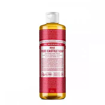 Розовое кастильское мыло 475 мл