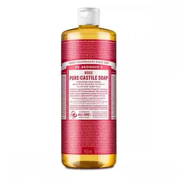 Розовое кастильское мыло 950 мл