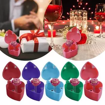 Розовое сердце Розовое сердце-сюрприз Розовое сердце для тебя Роза розы в День народа День рождения Взрослый День святого Валентина One Size