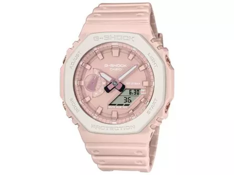 Розовые аналоговые цифровые мужские часы CASIO G-SHOCK GA-2110SL-4A7JR Togenkyo Limited, НОВЫЕ