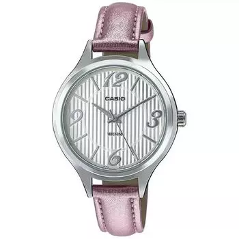 Розовые аналоговые женские часы, Pink Analog Women s Watch, Casio