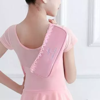 Розовые балетные танцевальные сумки Милая балетная сумка с пайетками Спортивная танцевальная сумка для танцоров розовый