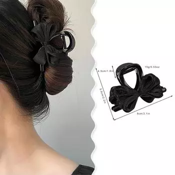 Розовые тканевые банты для волос, заколки для женщин и девочек, милые украшения для волос, повязки на голову, заколки для волос, модные аксессуары для волос 2024 розовый