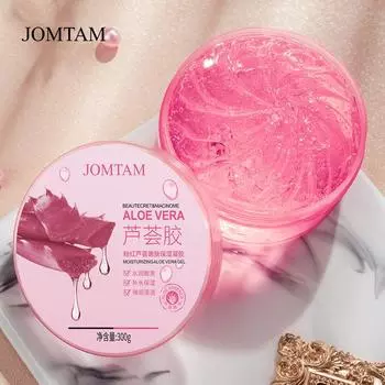 Розовый алоэ вера, омолаживающий увлажняющий гель, увлажняющий крем для лица, уход за кожей, контроль жирности, питательный, освежающий гель алоэ вера