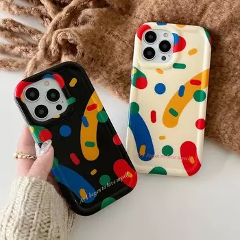 Розовый градиент тюльпаны цветок Ins Джейн противоударный милый чехол для телефона с мультяшным рисунком для Iphone 13 12 Promax 11 14 Pro Max Shell Capa For iphone 12promax