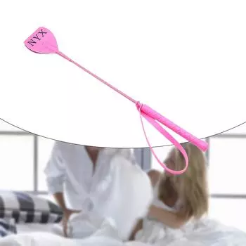 Розовый хлыст для верховой езды Гладкий и прочный материал для эротического удовольствия Испытайте чувственное удовольствие и приключения