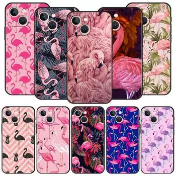 Розовый, красный чехол с изображением фламинго для iPhone Samsung Galaxy Redmi Xiaomi Oppo OnePlus Note SA 7 8 9 10 11 12 13 14 20 21 22 23 53 54 Pro Max Plus Ultra iPhone 6 or 6S