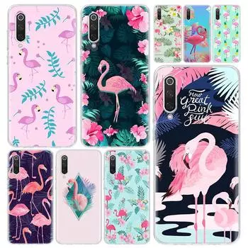 Розовый, красный, фламинго, птица, чехол для телефона, чехол для Xiaomi Redmi Note 10S, 9S, 8T, 11T, 11, 10, 9, 8 Pro, 7, 9A, 9T, 9C, 8A, 7A, 5, чехол с принтом Redmi Note 10(10S)