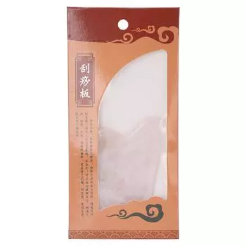 Розовый кварц для лица Красота Гуа Ша Массажный инструмент Портативная терапия для шеи и тела Скребковая доска(Heartshaped