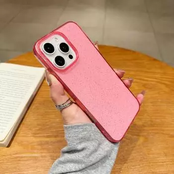 Розовый милый позолоченный чехол для iPhone 16 Pro Max 15 Plus 14 13 Mini 12 11 X Xs Xr Se 2022 2020 7 8 6S 16Pro 16Plus Iphone16 15Pro Чехол для телефона Аксессуары For iPhone 16 чёрный