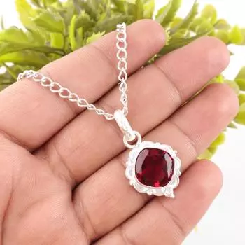 Розовый рубеллит драгоценный камень 925 стерлинговое серебро ювелирные изделия ручной работы кулон 1,50 для нее PP-2-10