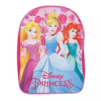 Розовый рюкзак Disney Princess 3 40x30x15 DISNEY детский Moyen розовый