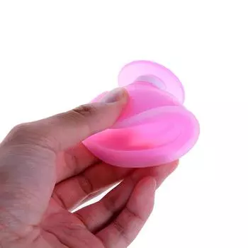 Розовый силиконовый занавес пластиковый эластичный куппингер