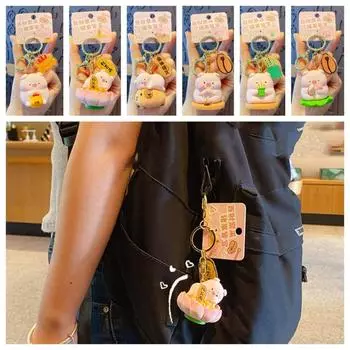 Розовый свинья Лотос Свинья Брелок Merit+1 Розовый свинья Кукла Брелок Поросенок Кукла Брелок Ювелирные Изделия Студенческий Подарок Style1